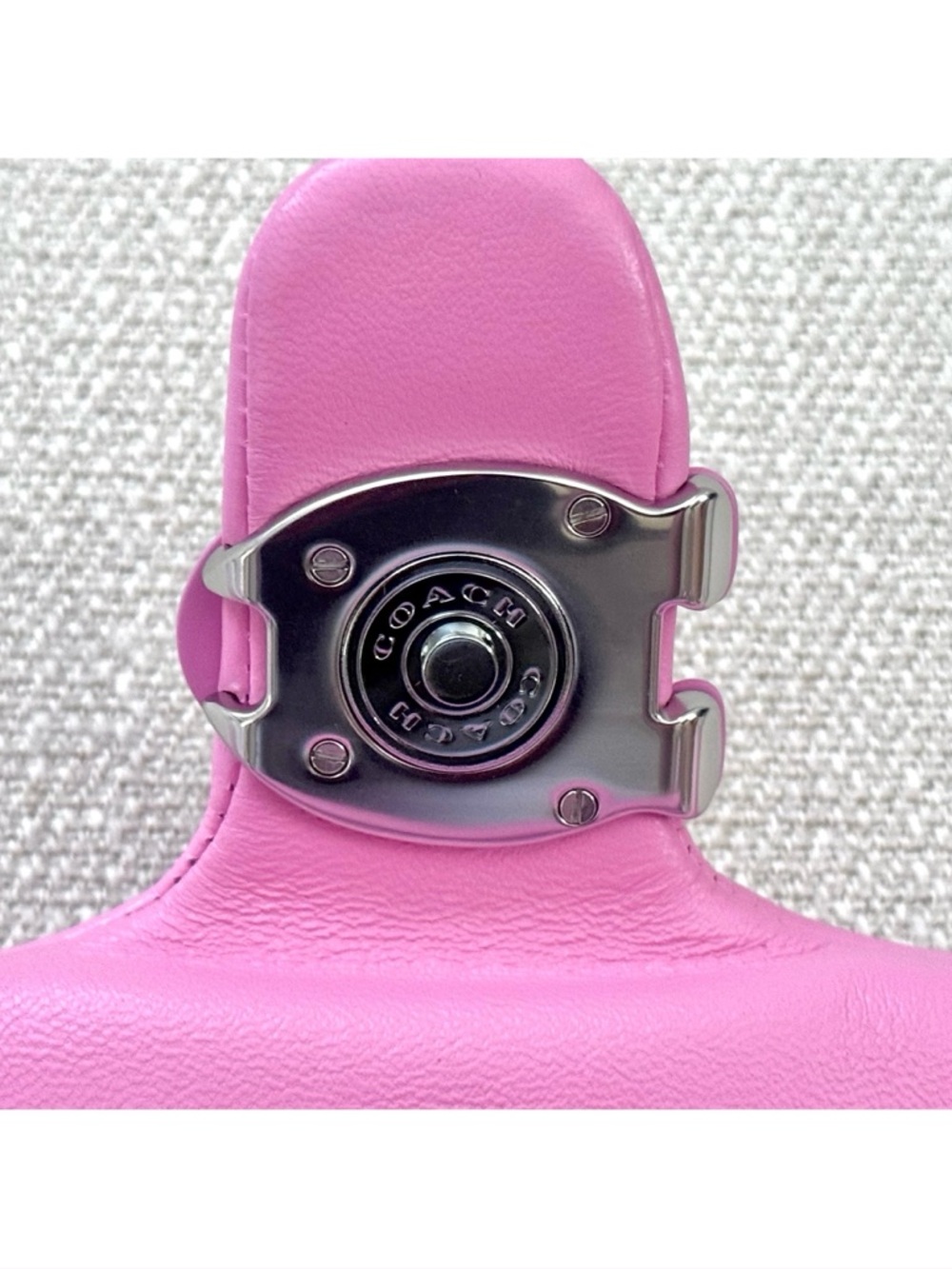 COACH “The Summer I Turned Pretty” Pillow Tabby Shoulder Bag 20, VIVID PINK - Picture 7 of 16